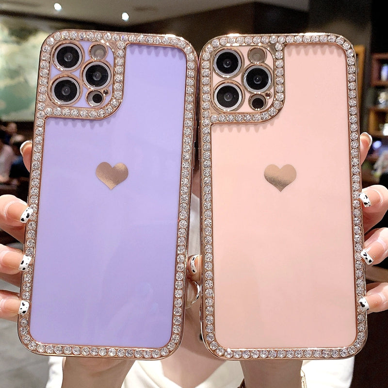 iPhone 14 Case Luxury pink