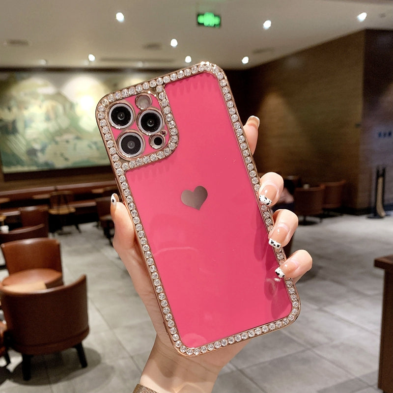 iPhone 14 Case Luxury reddish