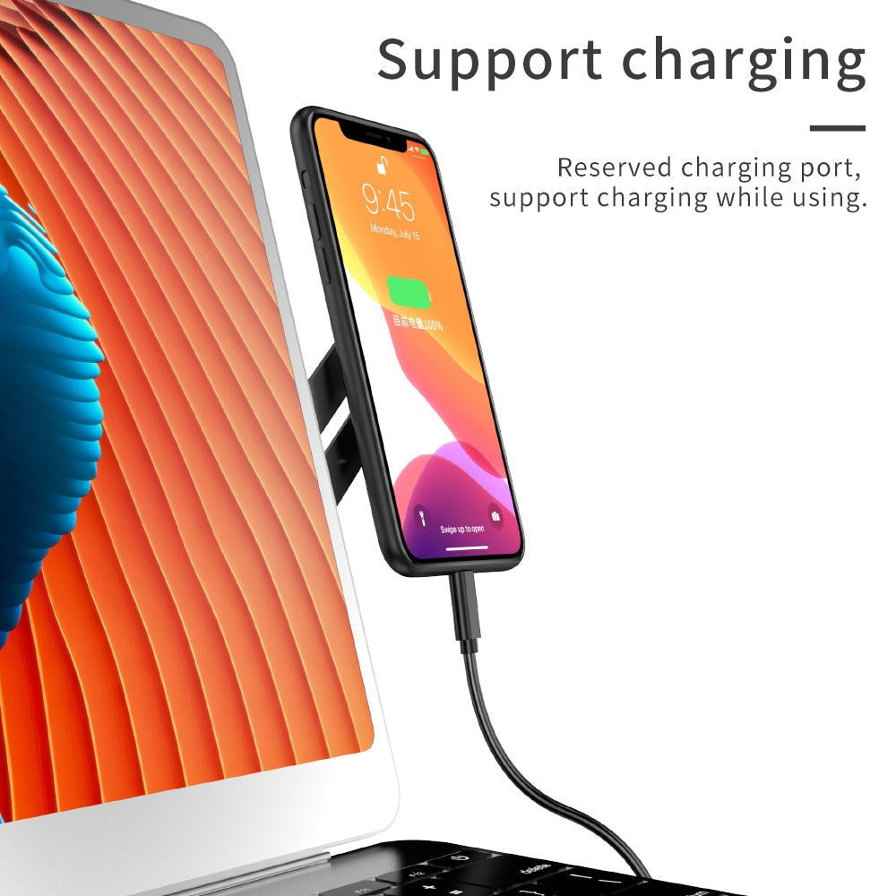 Portable Side Mount Clip support charging