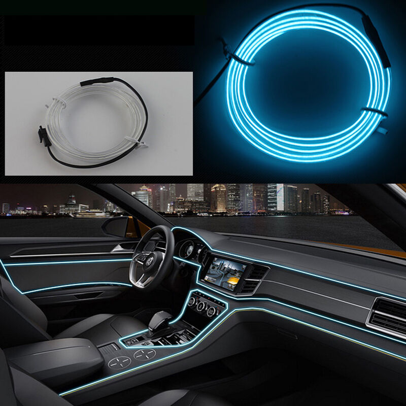 Car Interior LED Ambient Lighting Visuals