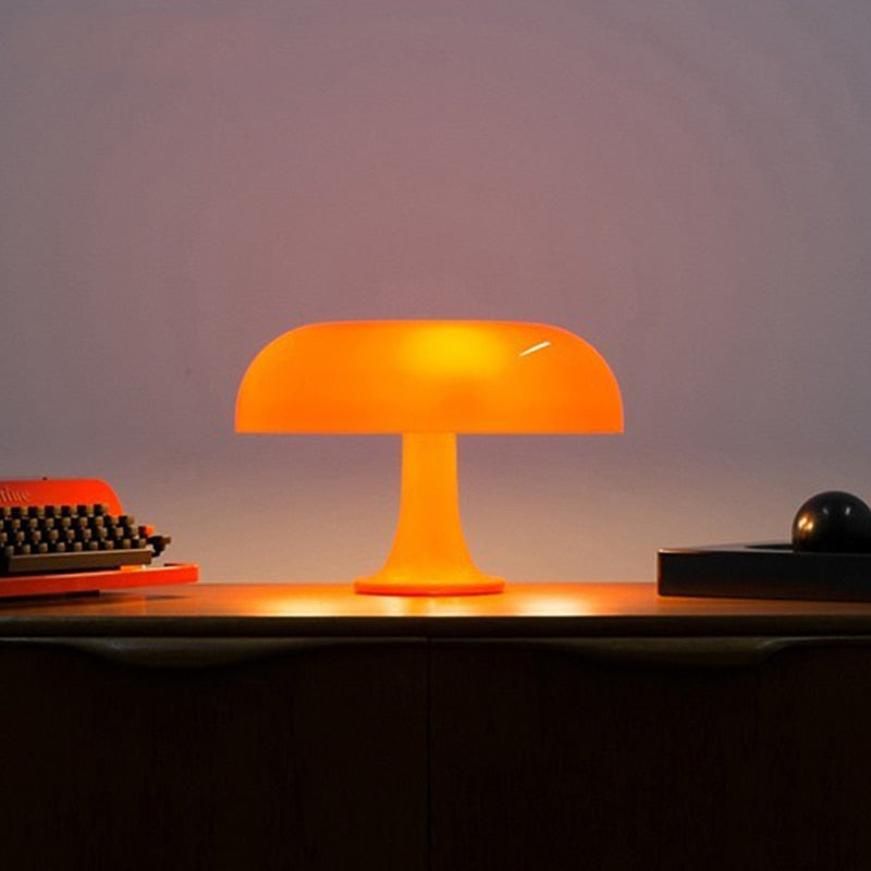 LED Mushroom Table Lamp Night Vision