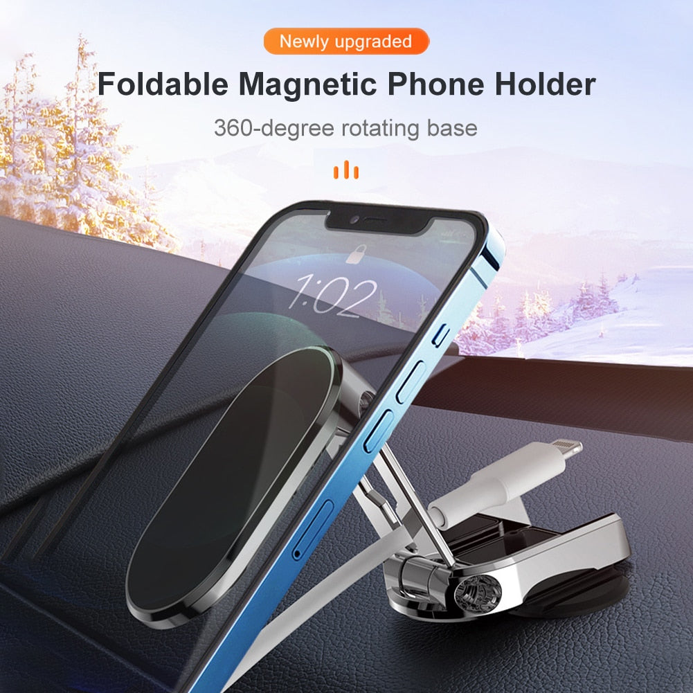 Magnetic Phone Holder for Car foldable