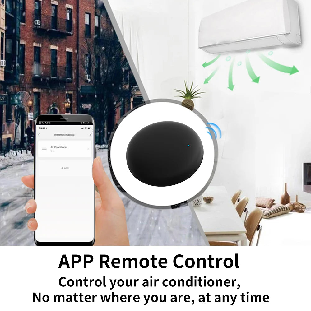 WiFi IR Remote - Smart Universal Control for TV & Air Conditioner