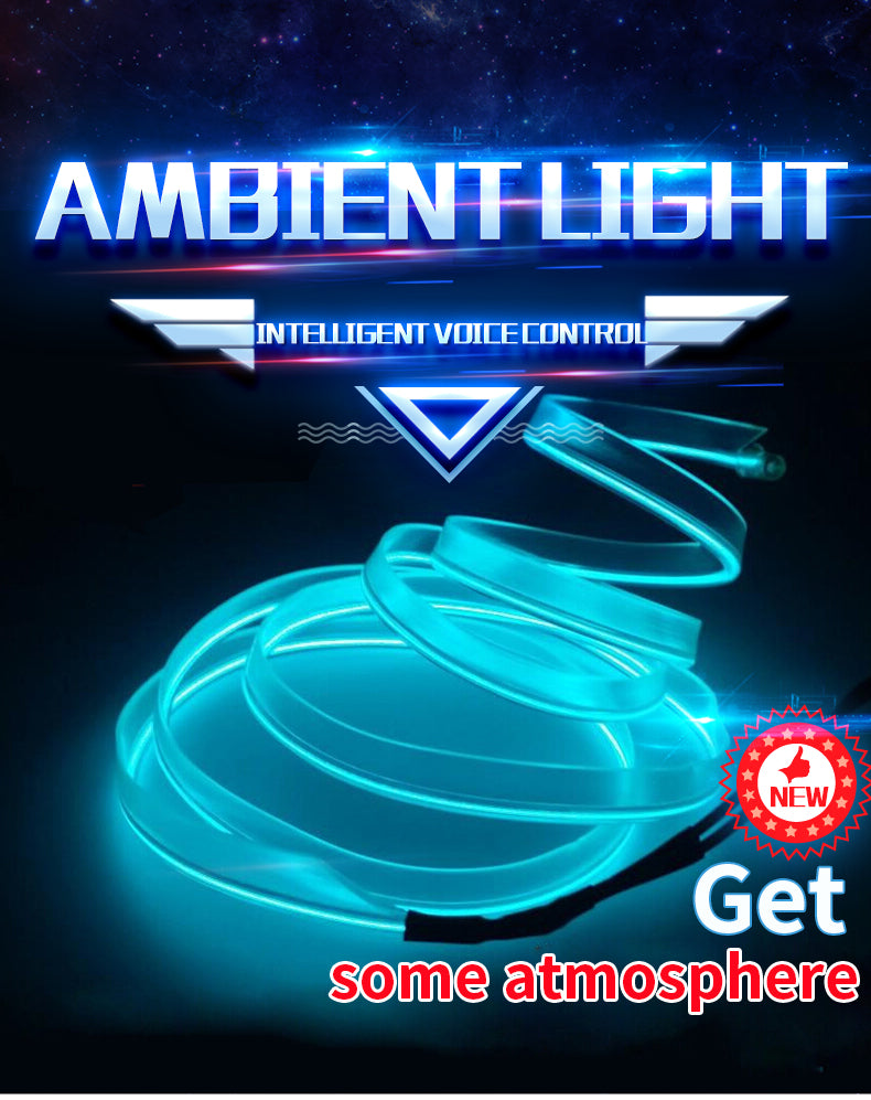 Car Interior LED Ambient Lighting New