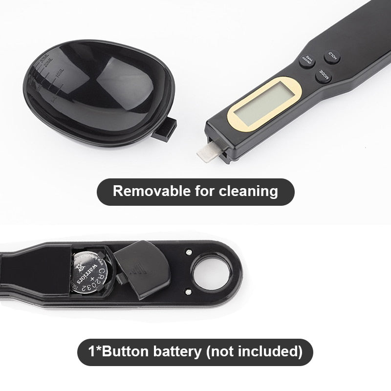 Digital Spoon Scale 500g / 0.1g Removable Cleaning