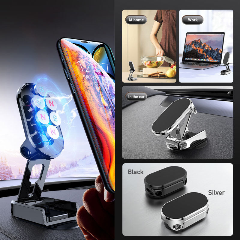 Magnetic Phone Holder for Car silver