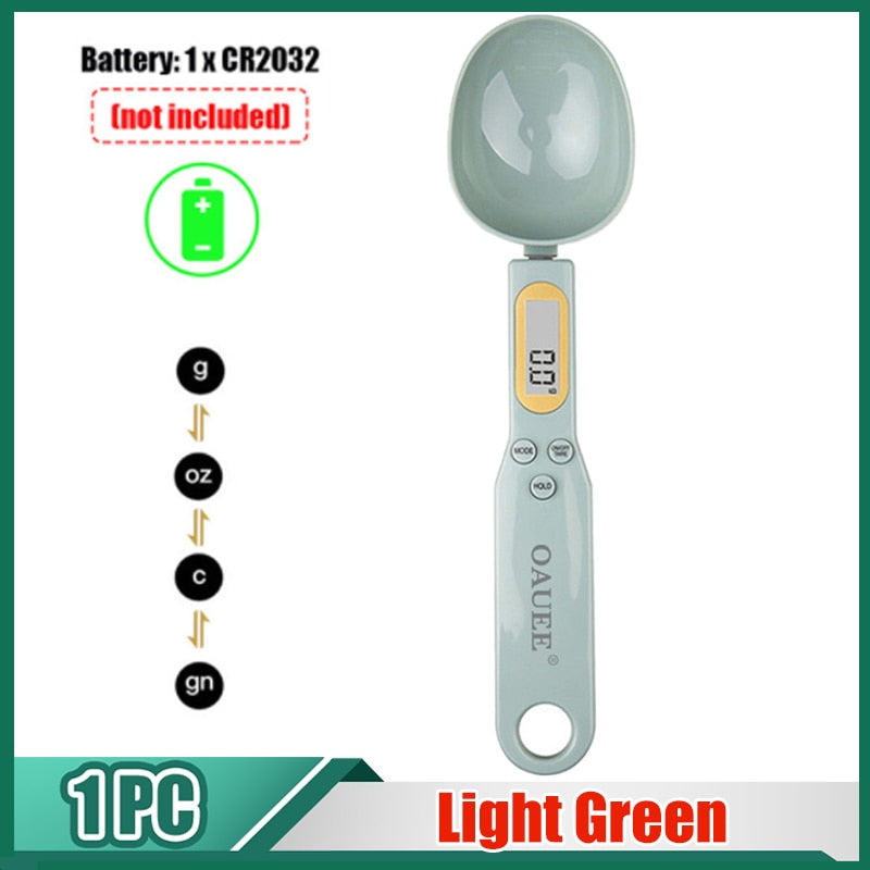 Digital Spoon Scale 500g / 0.1g Light Green