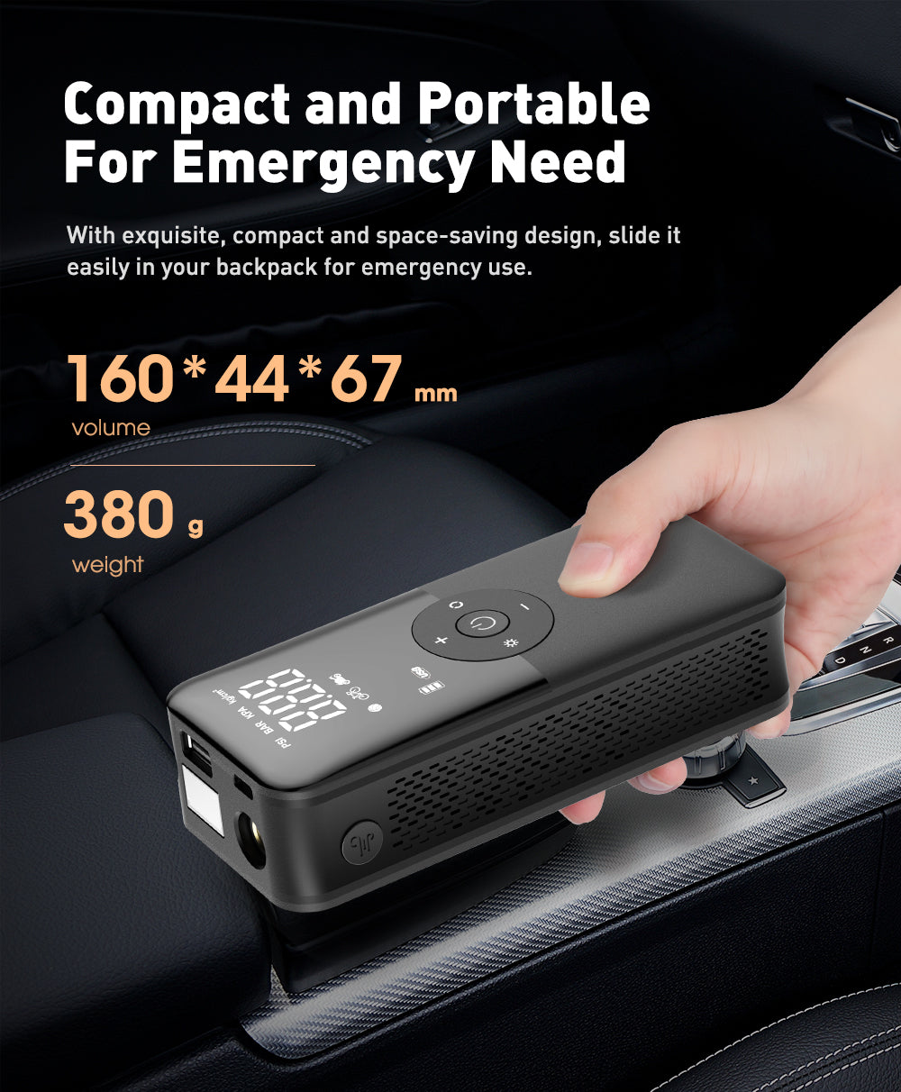 Rechargeable Air Pump Tire Inflator 360 Weight
