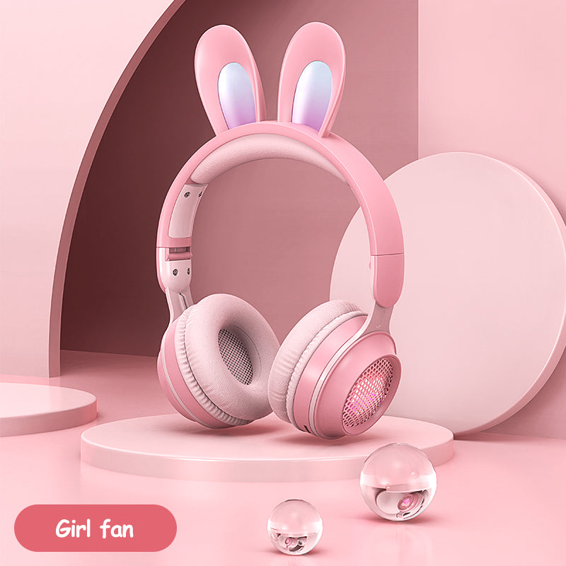 Adjustable Rabbit Ear Headphones firl fan