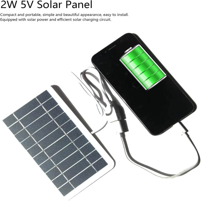 Portable And Minimalist Home Solar Panel Charger