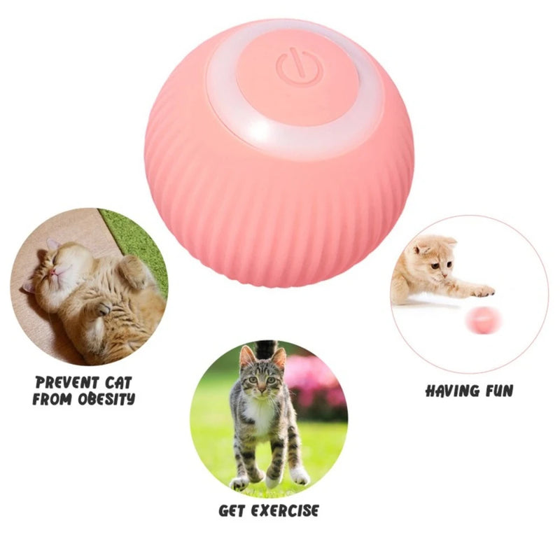 Electric Cat Ball – Interactive Smart Toy for Indoor Play & Training