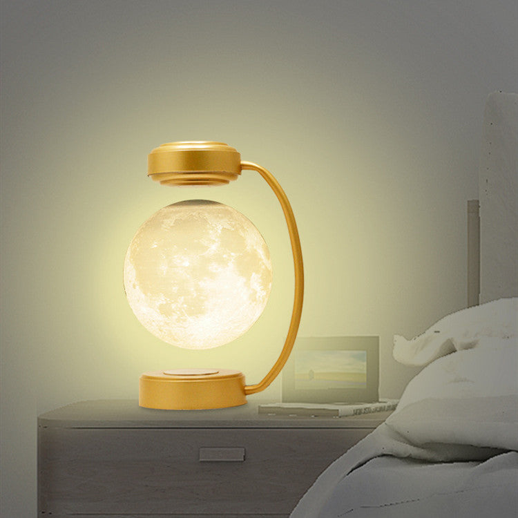 levitating moon lamp + shopify