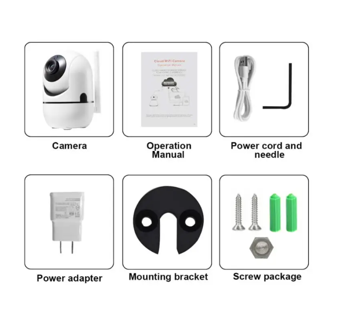 Baby Monitor With Camera 3D Tracking