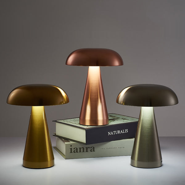 Whimsical Mushroom Shaped LED Lamp