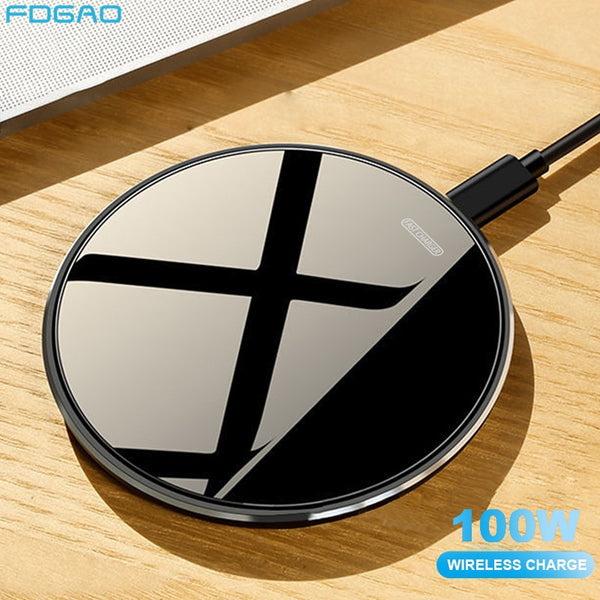 Wireless Charger Pad 100W for Fast Charging